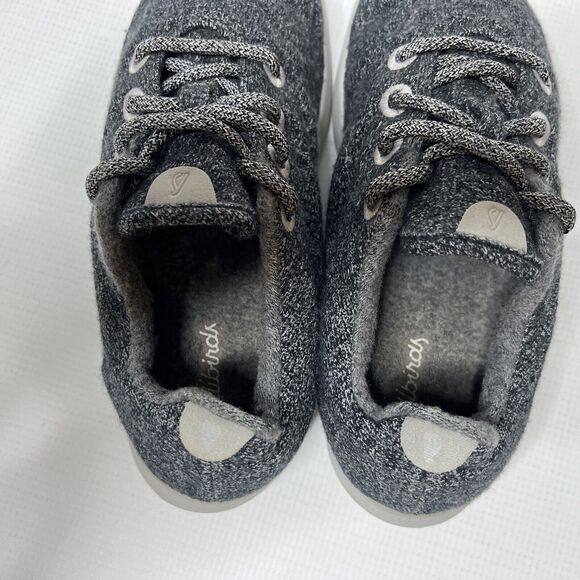 Allbirds Womens Wool Runner 0219 NV1 Gray Running Shoes Sneakers Size 9 - Picture 10 of 11